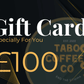 Taboo Coffee Co E-Gift Card £100: A digital gift card from Taboo Coffee Co, perfect for coffee enthusiasts. Use it to explore their delightful coffee blends and accessories. The e-gift card offers flexibility and convenience for recipients to choose their favourite items