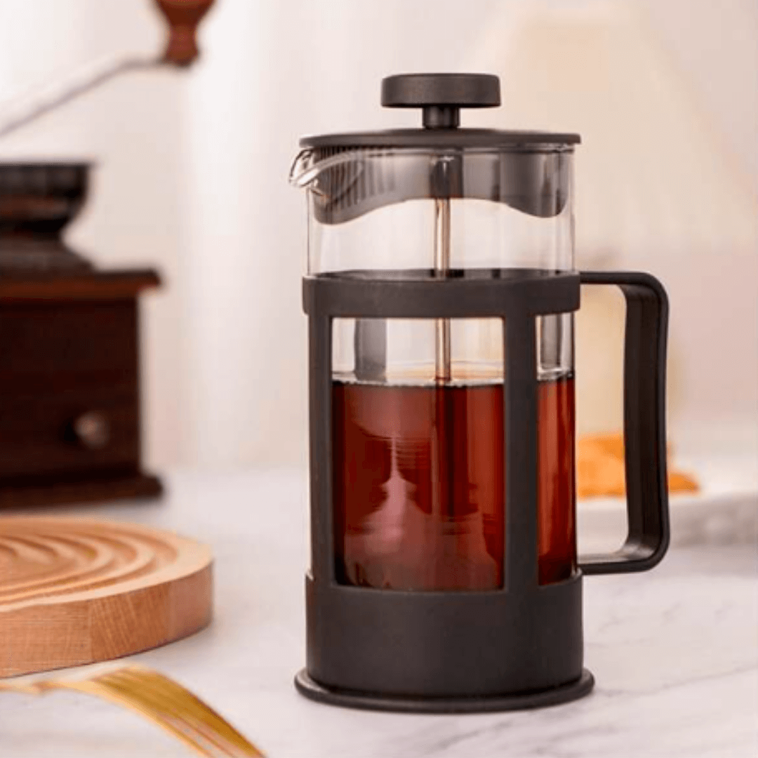a black 350ml cafetiere