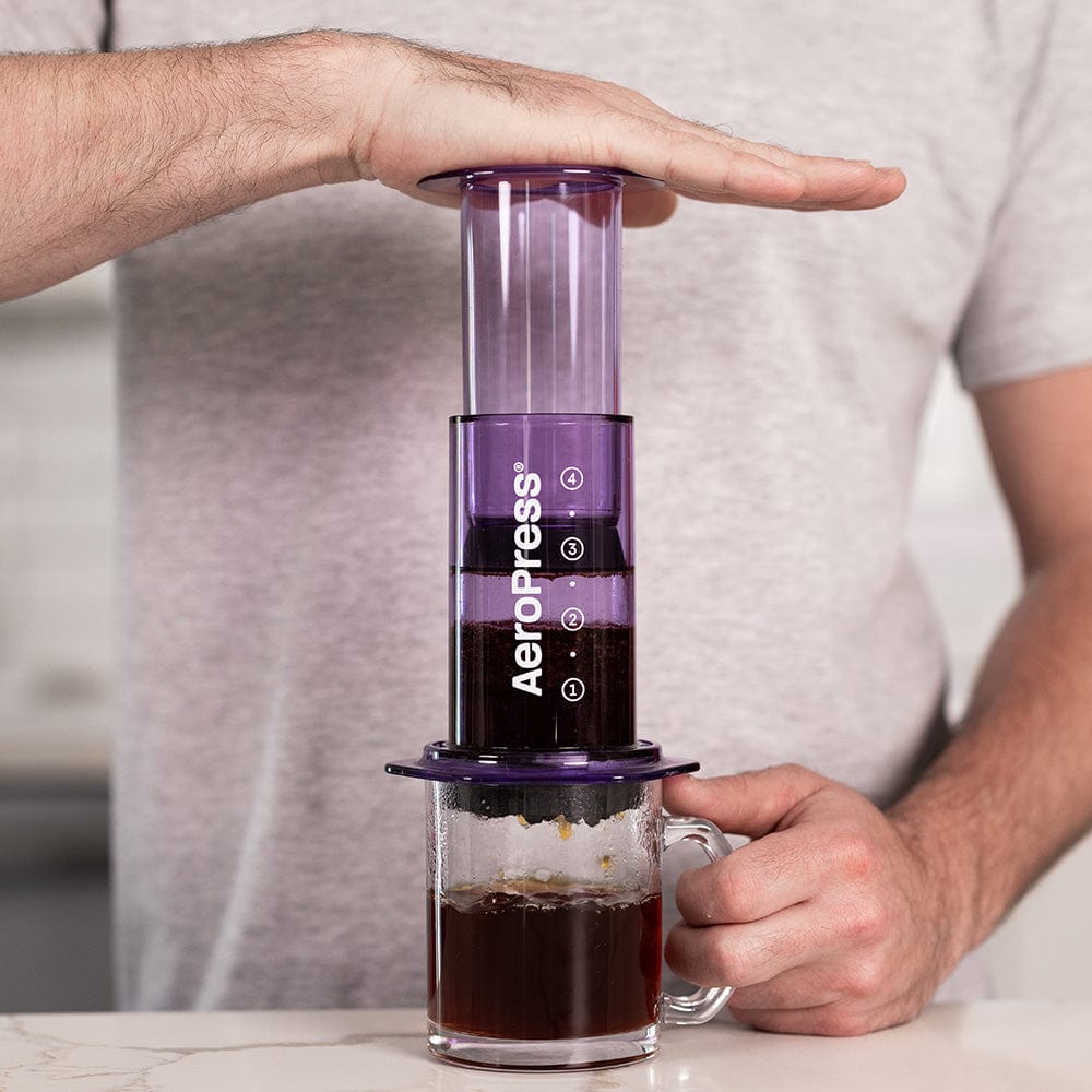 AeroPress AeroPress Clear Coffee Maker (Purple)