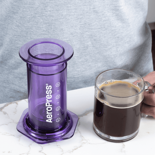 AeroPress AeroPress Clear Coffee Maker (Purple)