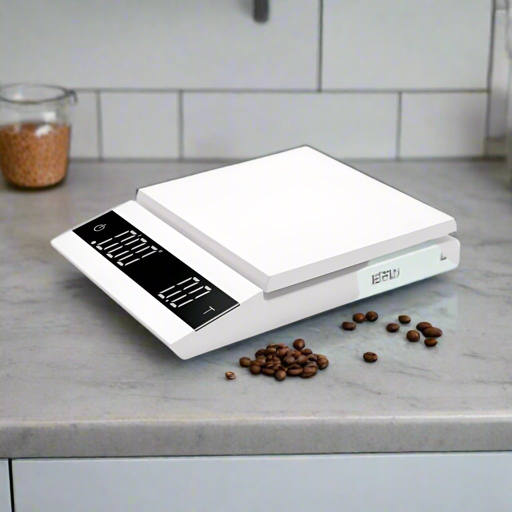 Felicita Parallel Coffee Scale - White