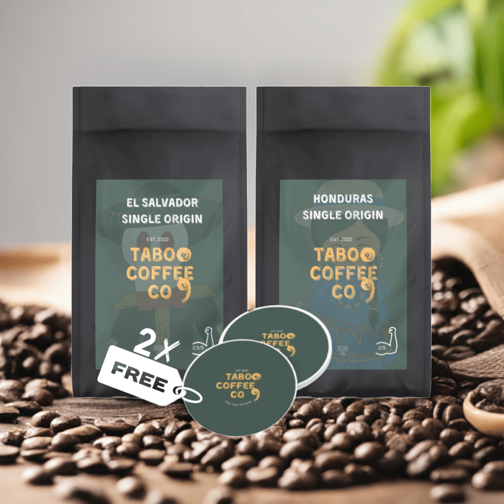 El Salvadour & Honduras Coffee Duo bundle (500g) Single origin Taboo Coffee Co 