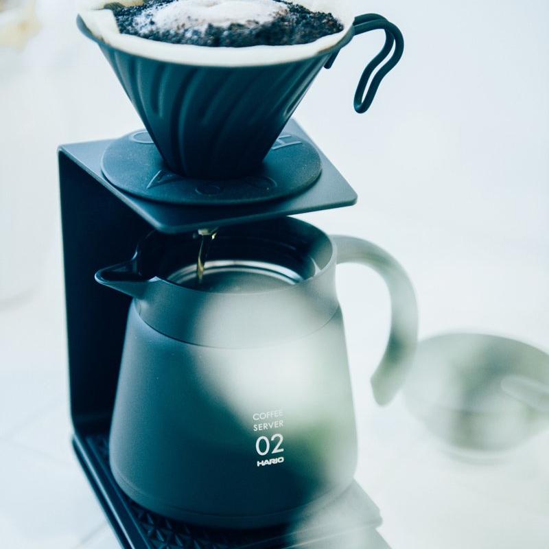 Hario Hario V60 Metal Coffee Dripper Matte Black - Size 02