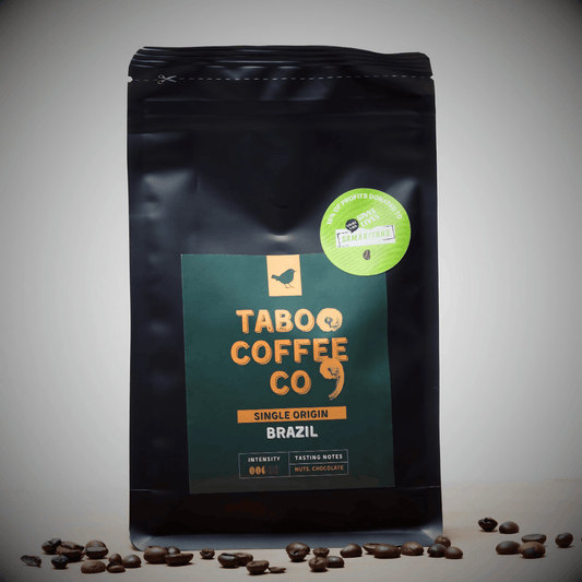 Taboo Coffee Co Single origin Brazilian Coffee Grounded & Beans 250g