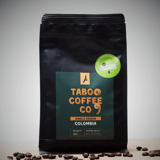 Taboo Coffee Co Single origin Colombian Coffee Grounded & Beans 250g