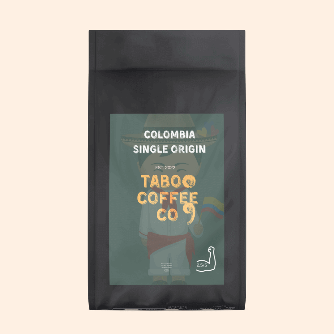 Taboo Coffee Co Single origin Colombian Coffee Grounded & Beans 250g (subscription)