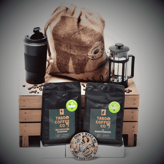 Taboo Coffee Co Gift Set Duo Bag Coffee Gift Set (CHOOSE YOUR OWN COFFEE)