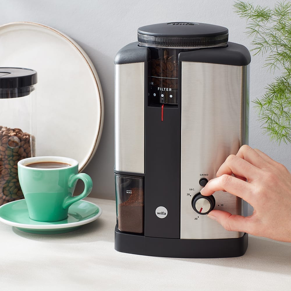 Wilfa Wilfa Svart Performance Coffee Maker + FREE Wilfa Svart Coffee Grinder (Silver)